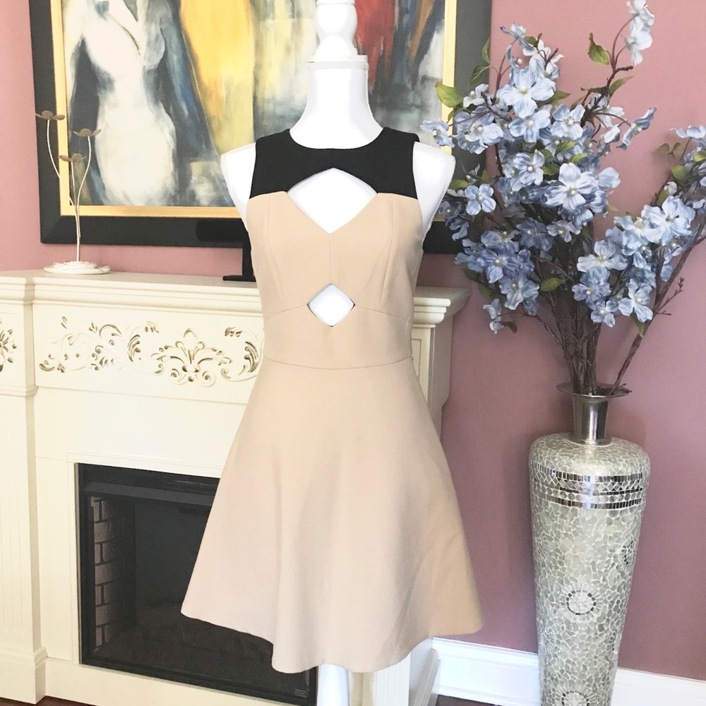 $375 NWT Rachel Zoe flare dress